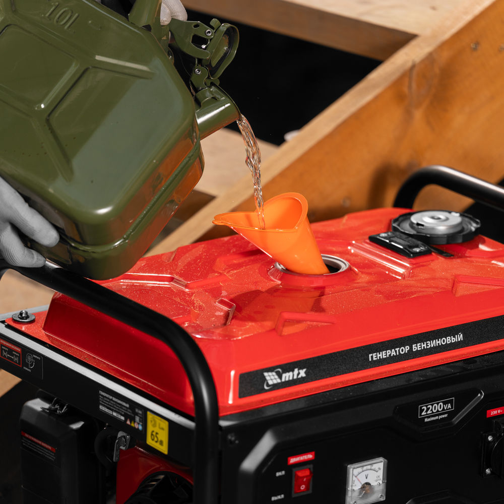Генератор бензиновый RS-3000, 2,2 кВт, 230В, ручной стартер MTX (946105)
