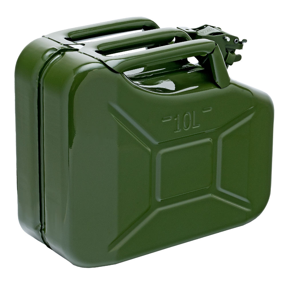 Канистра для ГСМ, металлическая, 10 литров Stels (53144)