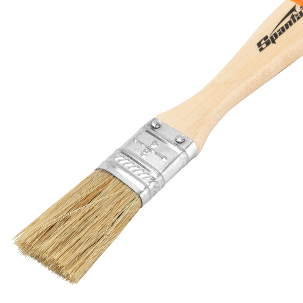 Кисть плоская Slimline 3/4 (20 мм) натуральная щетина, деревянная ручка Sparta (824155)