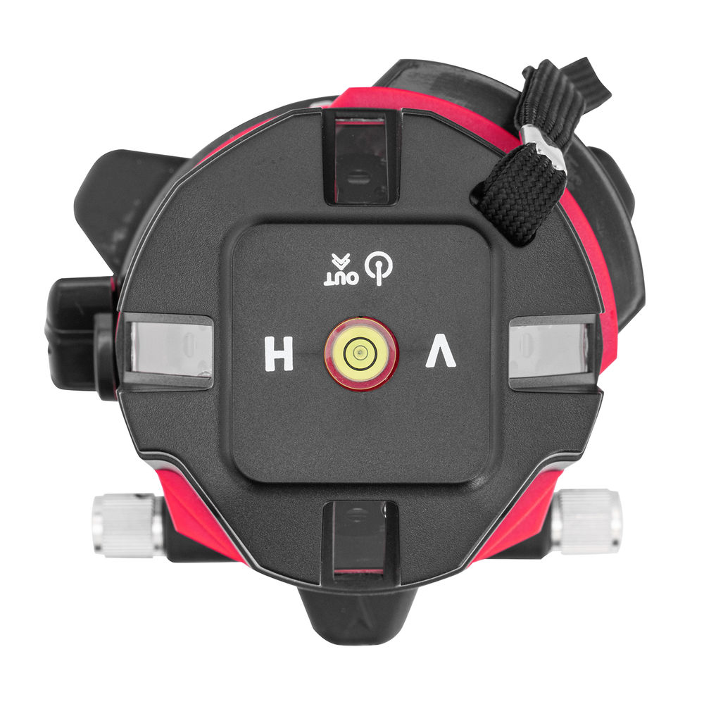 Лазерный уровень CRL-30R, 30 м, красный луч, батарейки, резьба 5/8 MTX (35034)