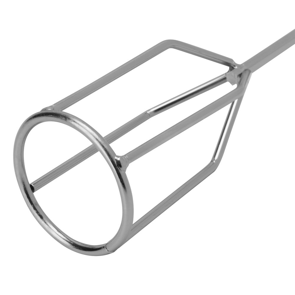 Миксер для гипсовых смесей, 80 х 530 мм, оцинкованный, шестигранный хвостовик 8 мм Denzel (848417)