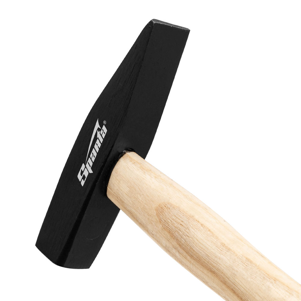 Молоток слесарный, 200 г, квадратный боек, деревянная рукоятка Sparta (102045)