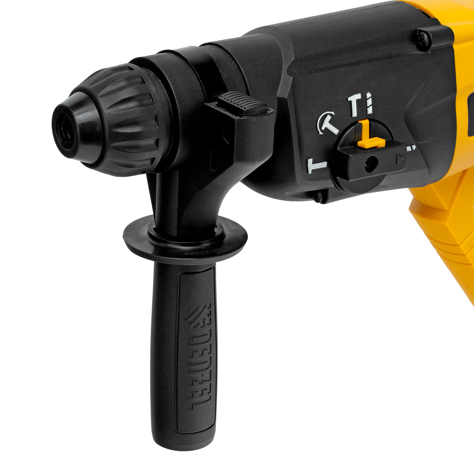 Перфоратор электрический RH-1050-26, SDS-plus, 1050 Вт, 3.2 Дж, 3 плюс 1 режим Denzel (26608)