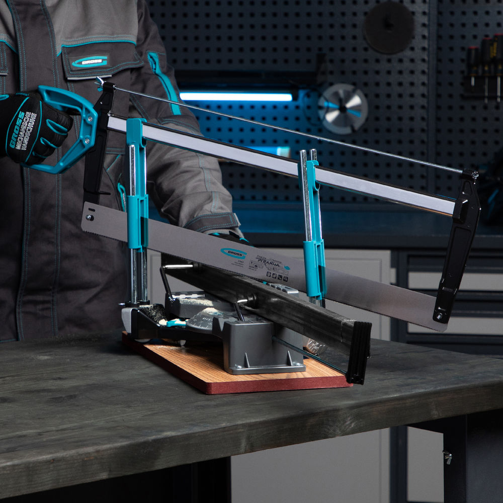 Пильное полотно для прецизионного стусла Piranha, 600 мм, каленый зуб 2D, 18 TPI Gross