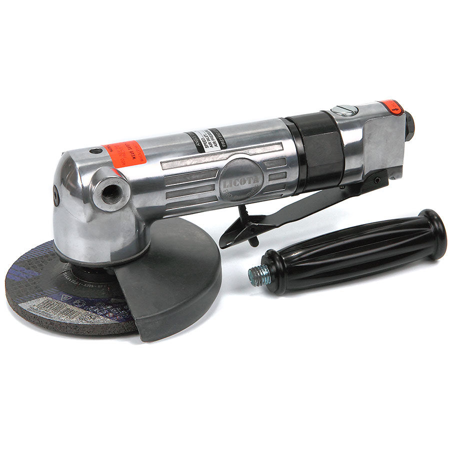 Пневматическая углошлифовальная машинка (УШМ) 125 мм, 11000 об/мин, под диск от 1 мм М10х1,5мм, Licota, PAG-30013HP