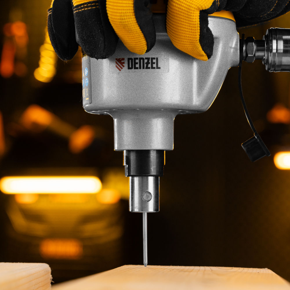 Пневматический молоток HP120 для одиночных гвоздей до 120 мм// Denzel (57403)