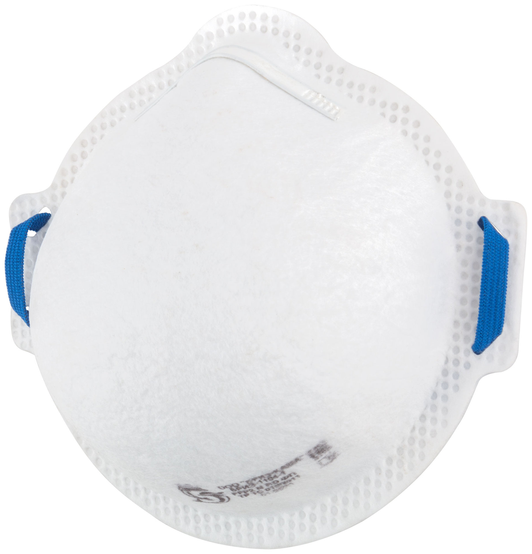 Полумаска фильтрующая, FFP2, полипропиленовая, 3-х слойная, без клапана (12316)