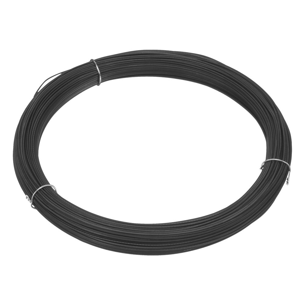 Проволока стальная 50 м, вязальная, термообработанная 0.9 мм Сибртех (84908)