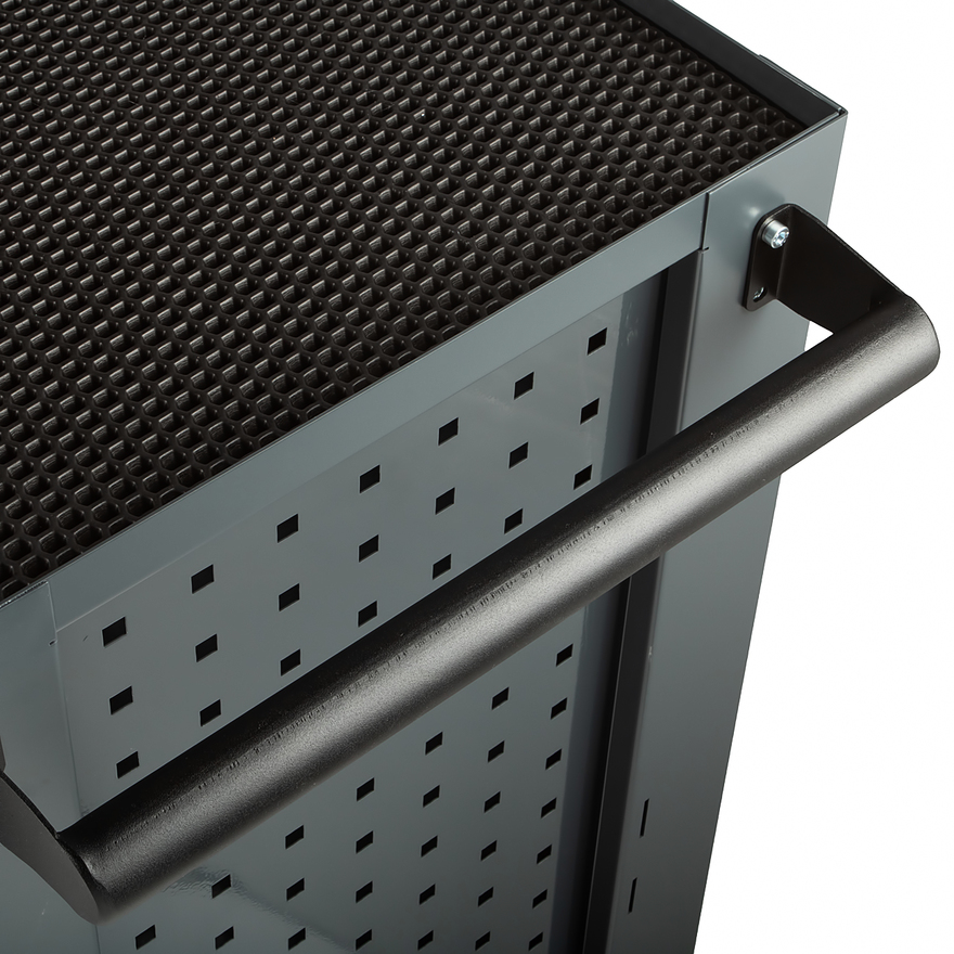 Тележка инструментальная 5 полочная Standart серая RUNTEC RTSTD-5G