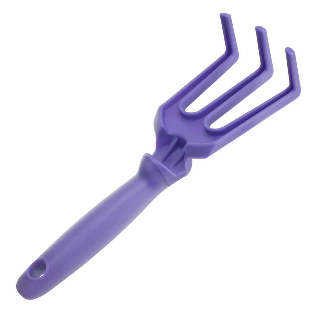 Рыхлитель 3 - зубый, 75 х 250 мм, пластиковый, гелевая рукоятка, Nylon Soft, Palisad (62029)