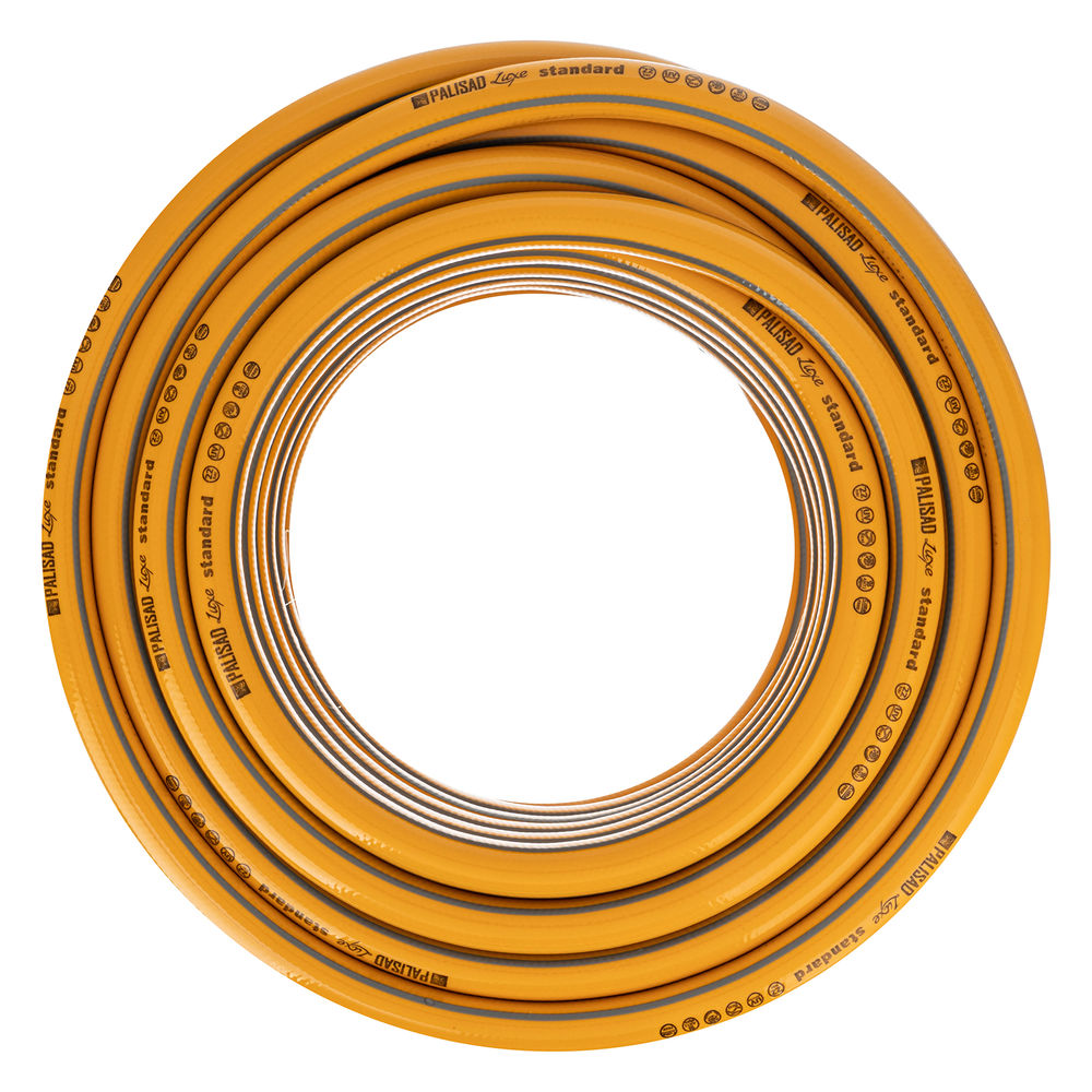 Шланг поливочный армированный, 3-х слойный, Standard 3/4, 25 м, Luxe Palisad (67657)