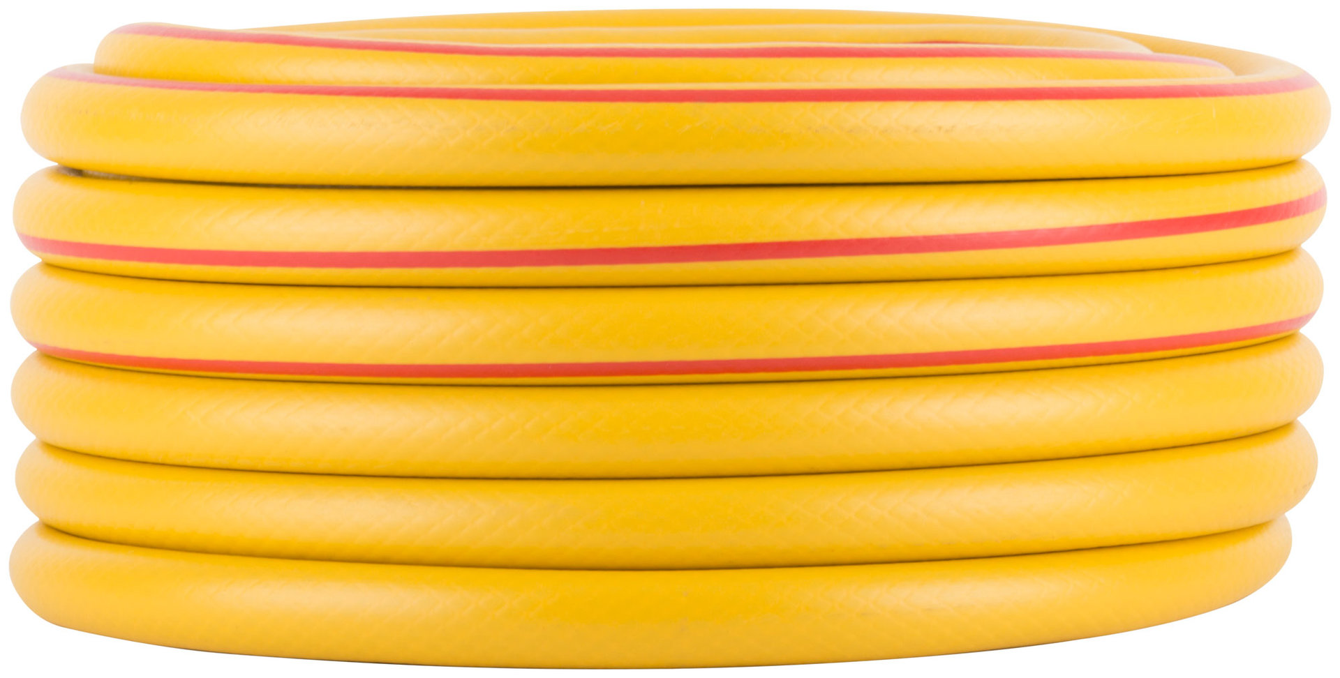 Шланг поливочный трехслойный армированный, желтый 3/4 х 2,2 мм х 15 м (76317)