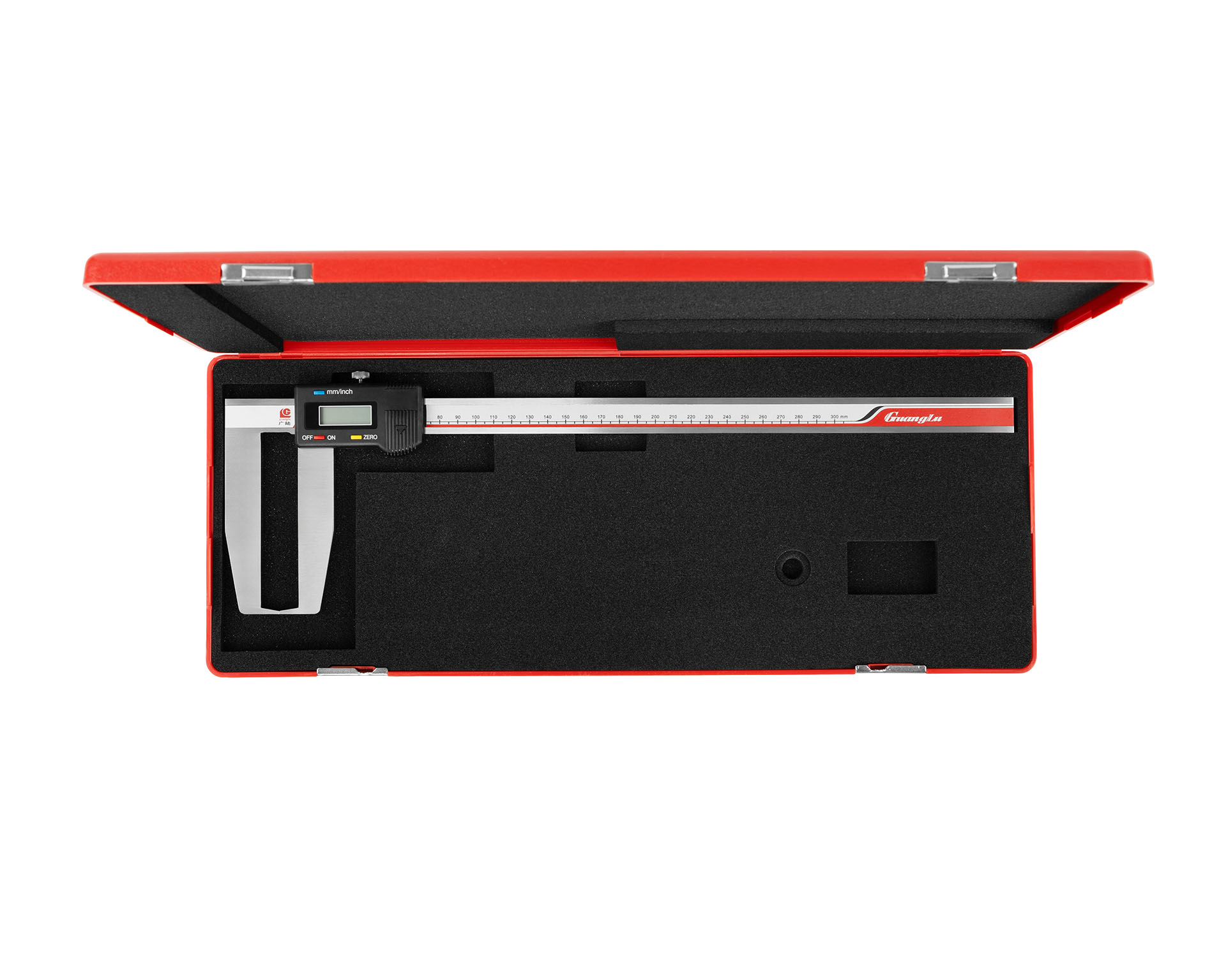 Штангенциркуль для наружных канавок ШЦЦСНК-300 0,01 электр. губ. 70мм 114-103-1 Guanglu