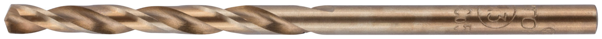 Сверло по металлу Cutop Profi с кобальтом 5% 3,3 x 65 мм, 2 шт. (48-365)