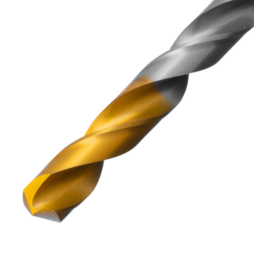 Сверло спиральное по металлу 8,5 x 117 мм, Р6М5, Golden Tip Denzel (718240)
