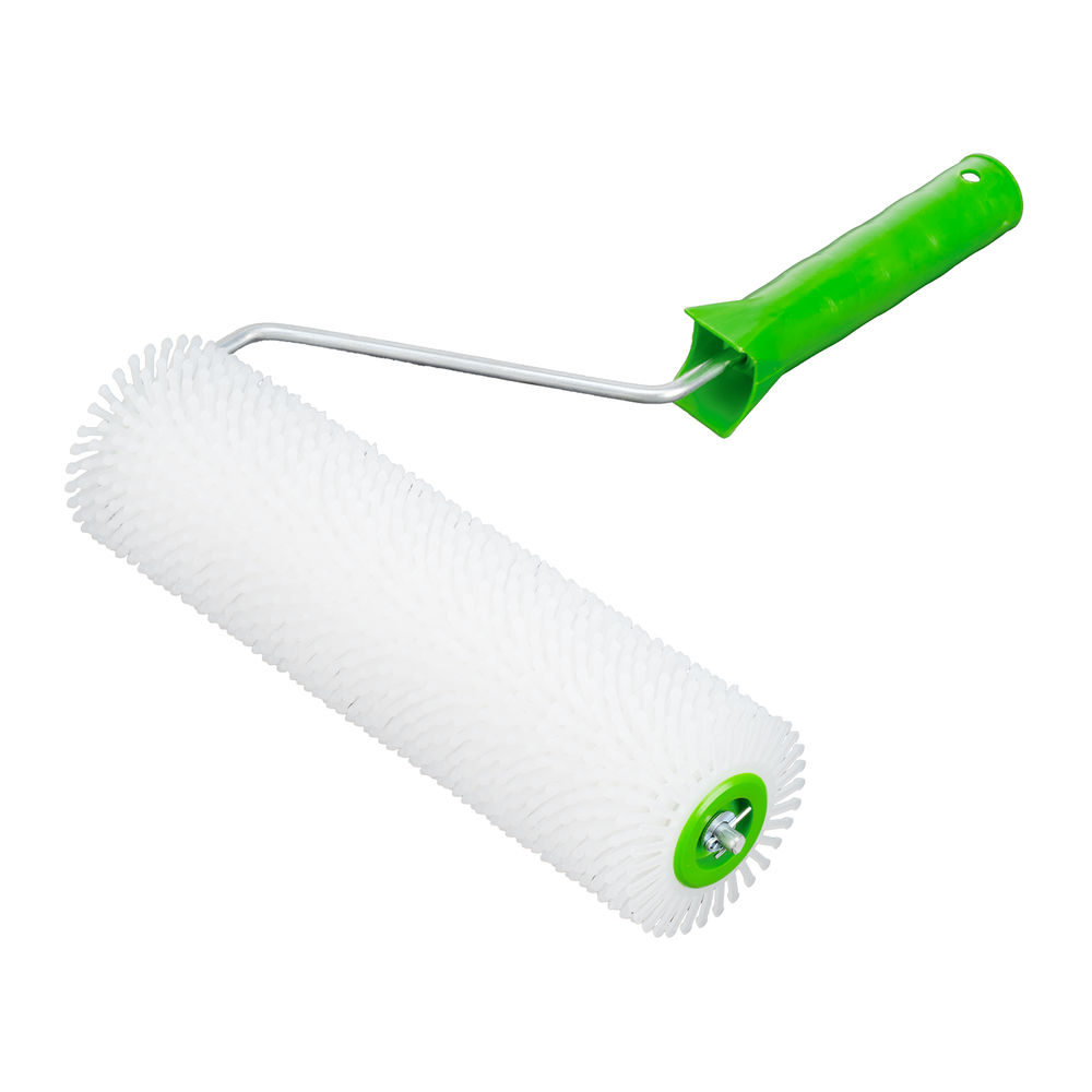 Валик игольчатый для наливных полов с ручкой, 240 мм Сибртех (81101)