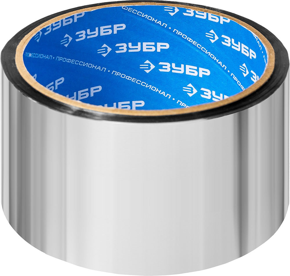 Лента клеящая 48 мм 25 м металлизированная 50 гр/м? ЗУБР 12260-50-25