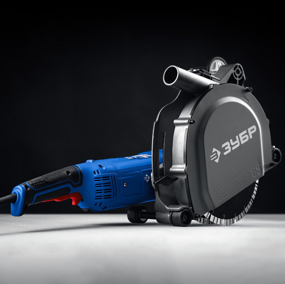 Штроборез (бороздодел) d 230 мм, 2700 Вт, ширина 65 мм ЗУБР Профессионал ЗШ-П65-2700 ПСТ