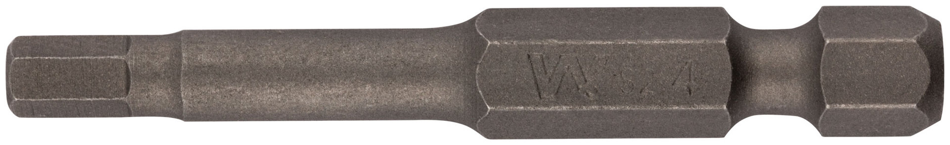 Биты WP, сталь S2, Профи, НЕХ 50 мм H4, 10 шт. (57601)