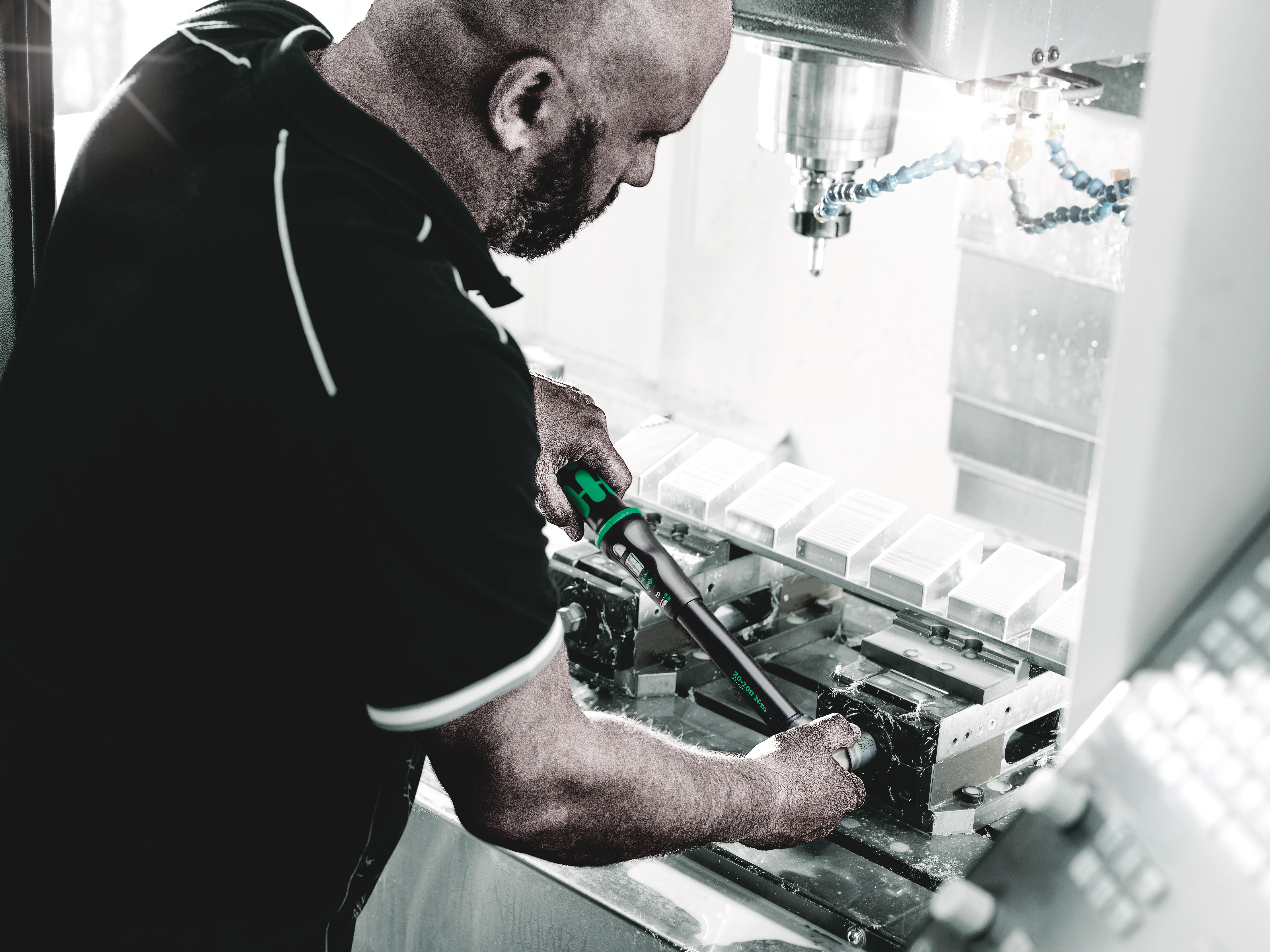 Ключ динамометрический регулируемый C 2, 1/2 квадрат, 20-100 Нм, 405 мм Click-Torque WE-075621