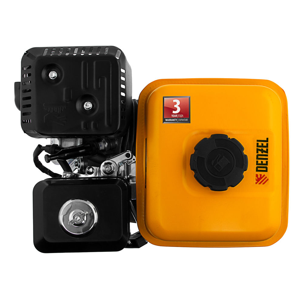 Двигатель бензиновый RX-17S, 7 л.с., 212 см3, горизонтальный вал шлиц 25 мм Denzel (95102)