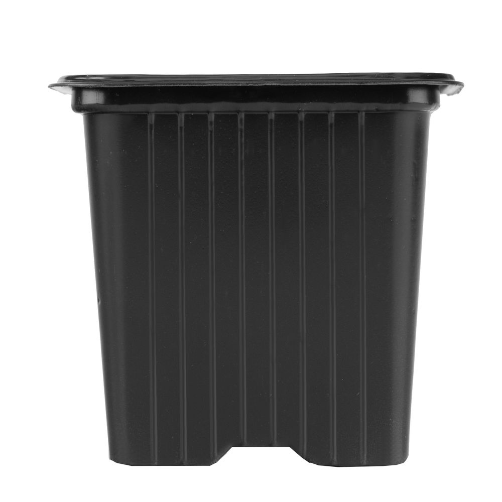 Горшочек для рассады, 70 х 70 х 65 мм, полистирол, 5 шт, (64344)