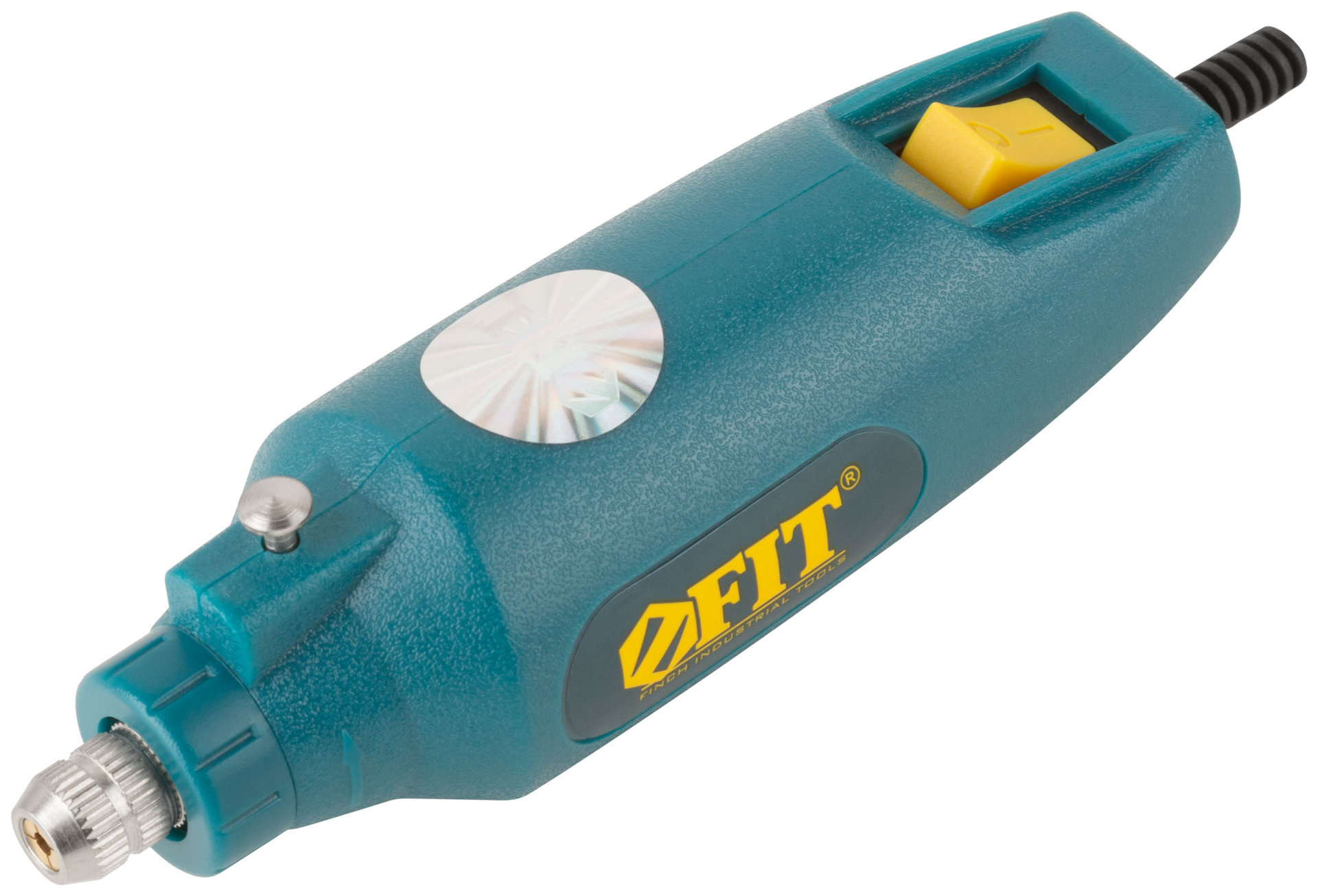 Гравировальная машина мини 12 В; 12000 об/мин; 3,2 мм; адаптер; набор насадок; алюмин. кейс (80531)