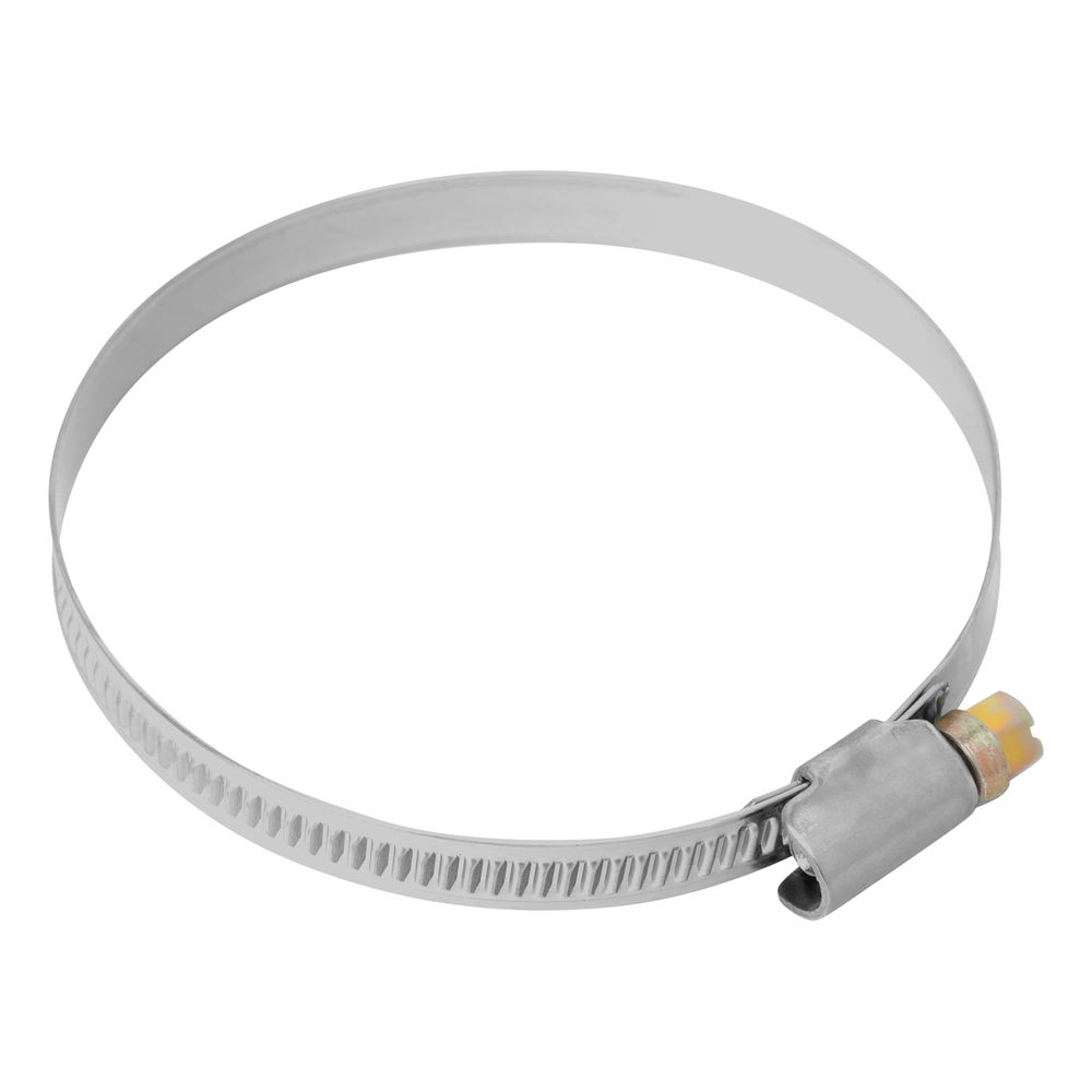 Хомуты нержавеющая сталь, Стандартное болтовое крепление 60-80 мм, 50 штук в упаковке, ширина 9 мм Сибртех (47585)