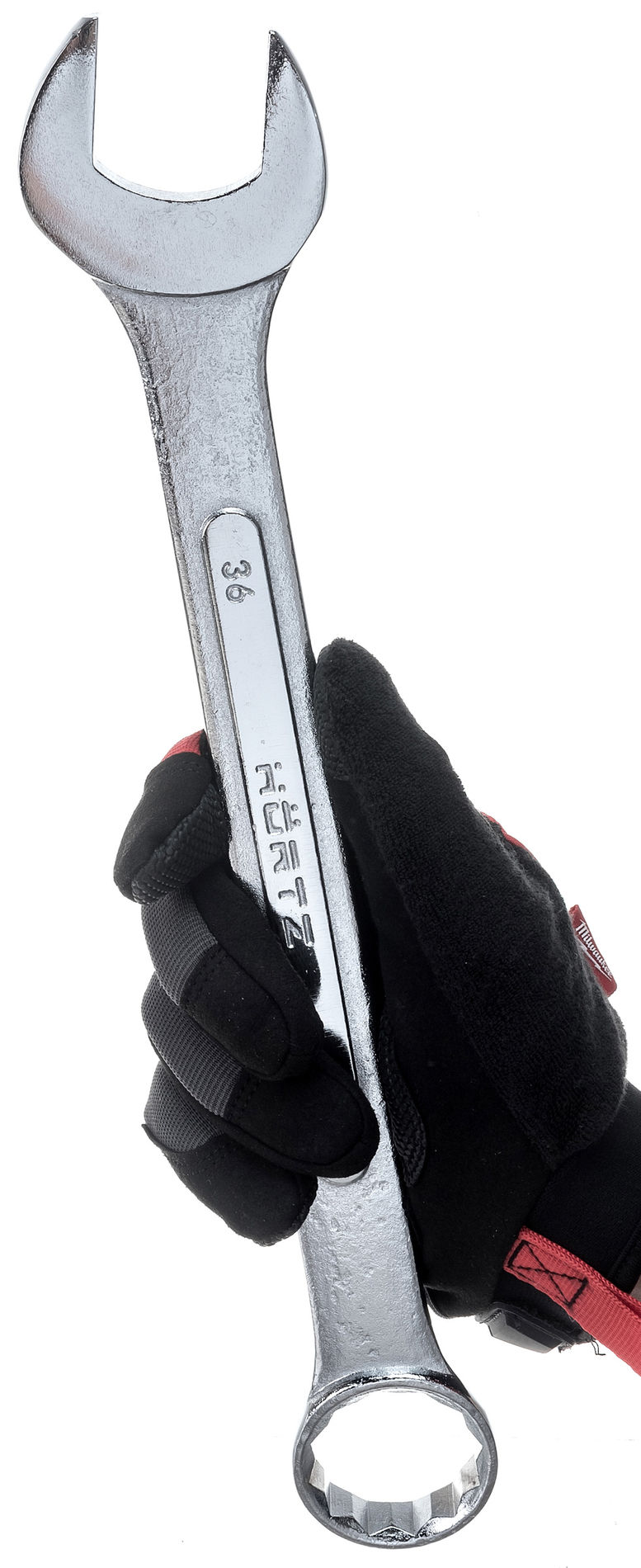 Ключ гаечный комбинированный 36х36 мм хромирование HORTZ