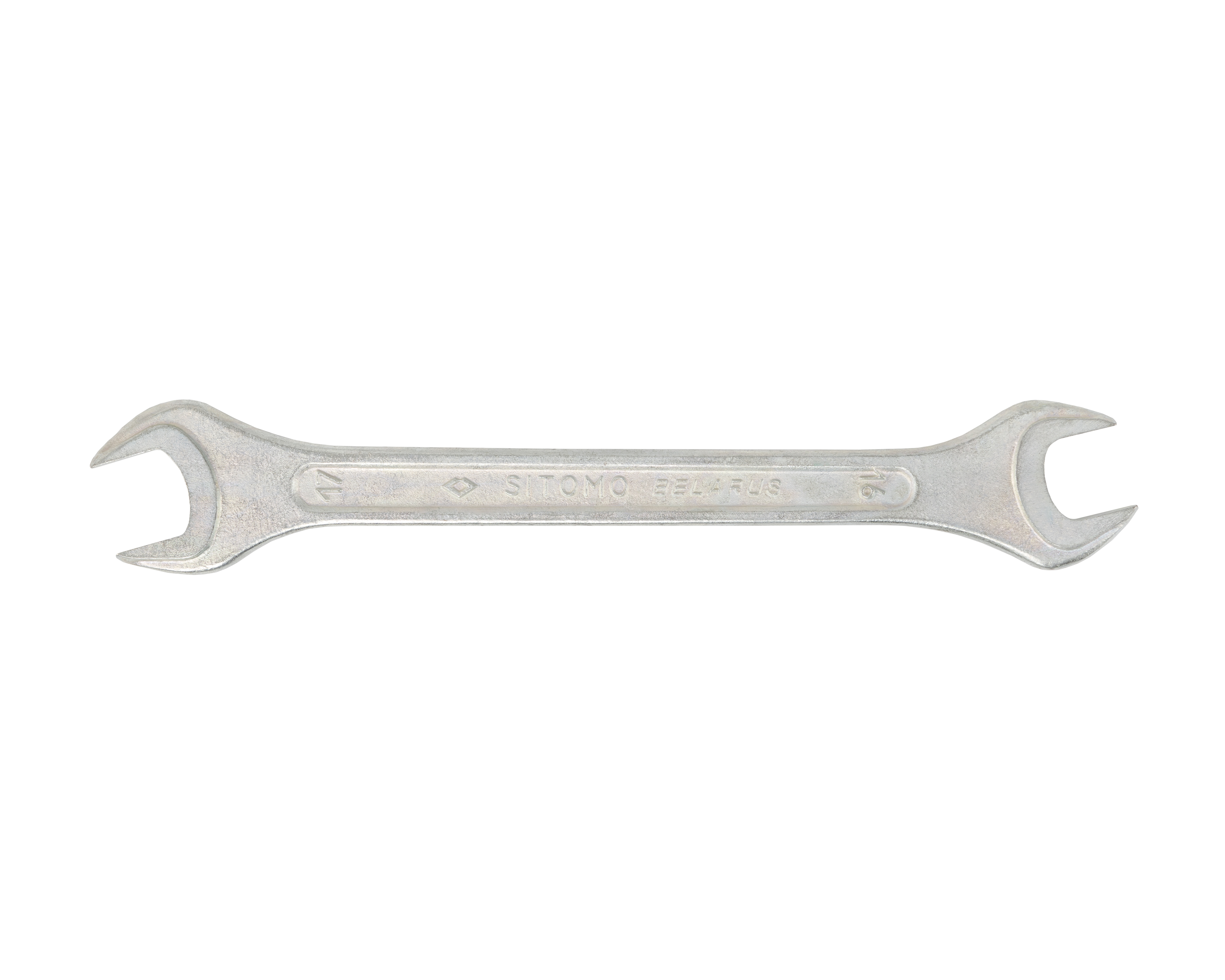 Ключ гаечный рожковый двусторонний 16x17 оцинкованный SITOMO BELARUS