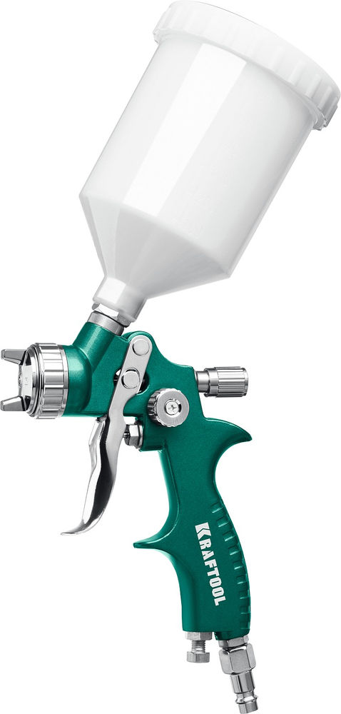 Пневматический краскопульт с верхним бачком AirFlat, LVLP, 1.7 мм KRAFTOOL 06524-1.7