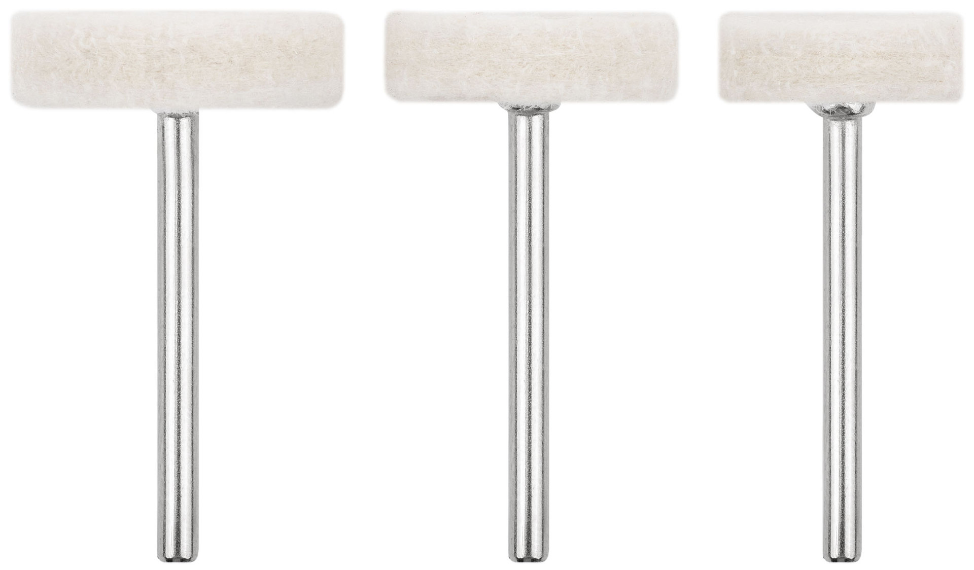 Круги полировочные, 3 шт. (36934)