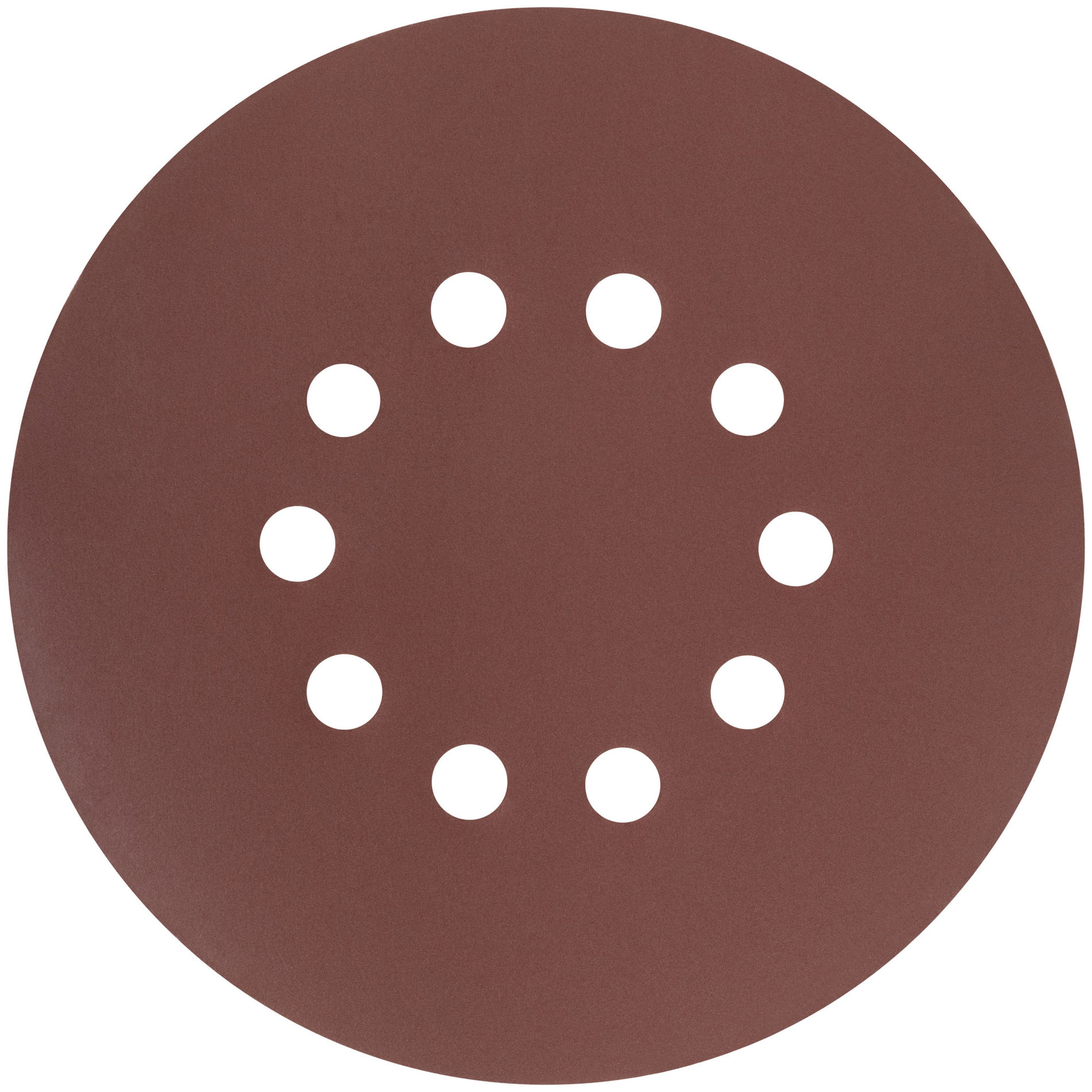 Круги шлифовальные с отверстиями (липучка), алюминий-оксидные, 225 мм, 5 шт. Р 320 (39900)