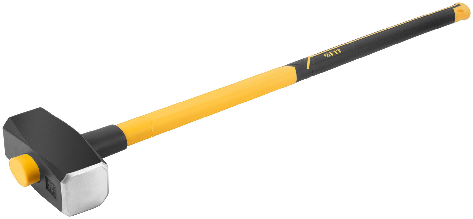 Кувалда кованая, фиберглассовая обратная усиленная ручка 900 мм, 6 кг