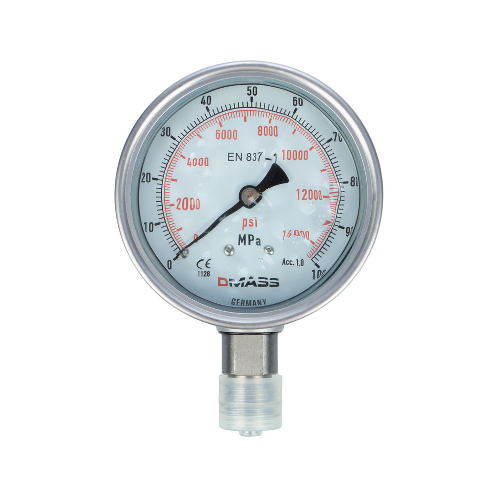 Манометр гидравлический для насосных станций 541510-1, 541510-2; 1000 бар, GARWIN PRO, 819050-9