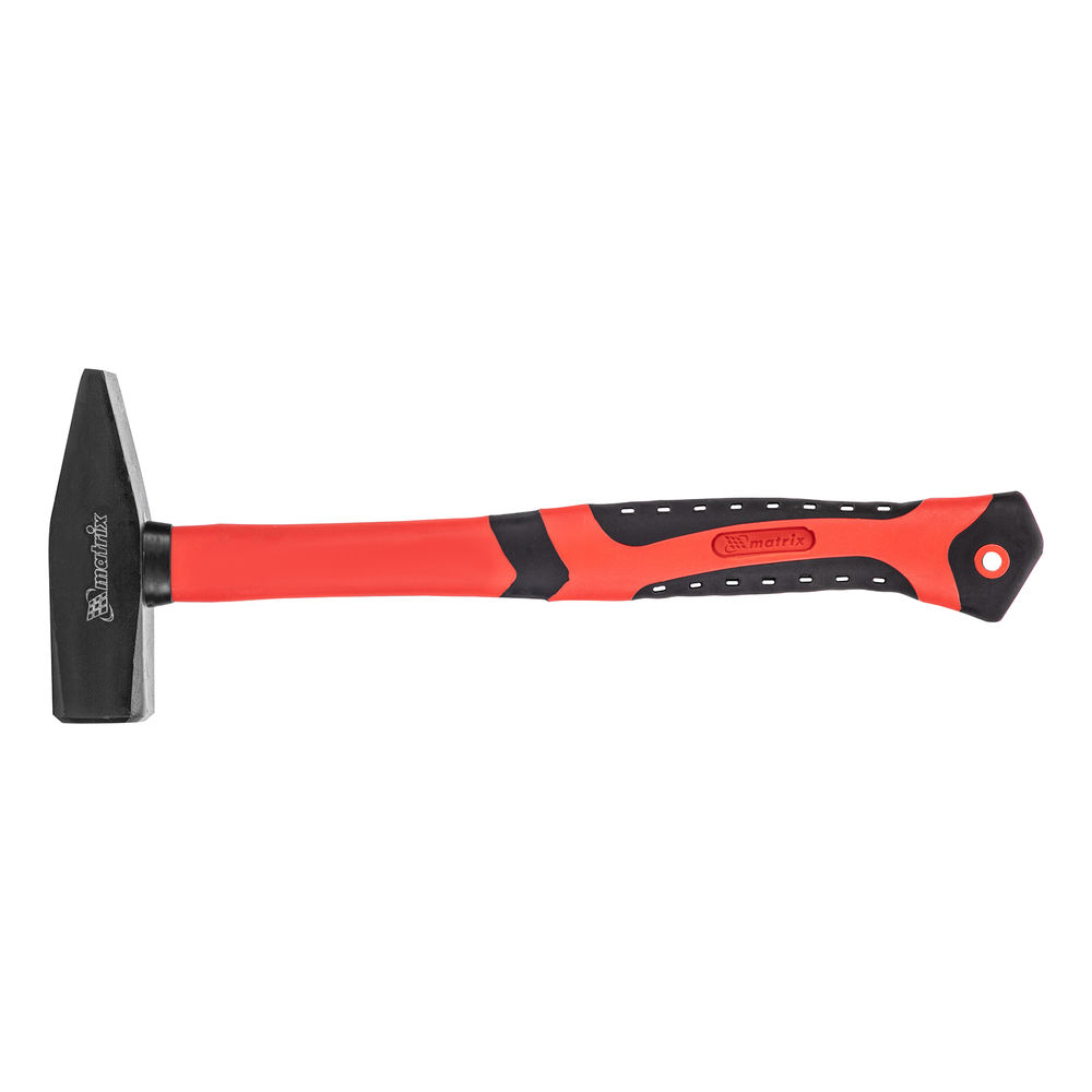 Молоток слесарный, 800 г, фибергласовая обрезиненная рукоятка Matrix (10350)