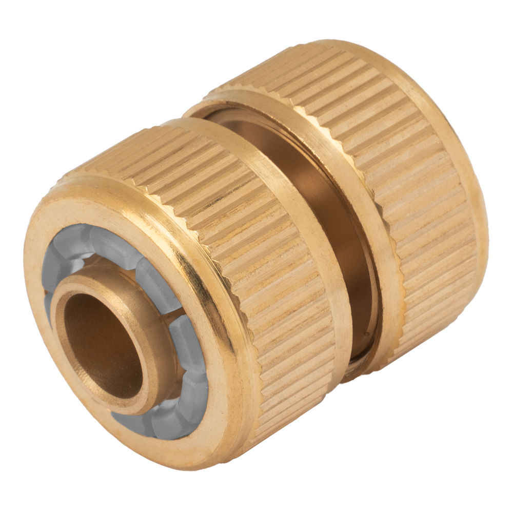 Муфта ремонтная для шланга, 1/2, латунная Palisad (66535)