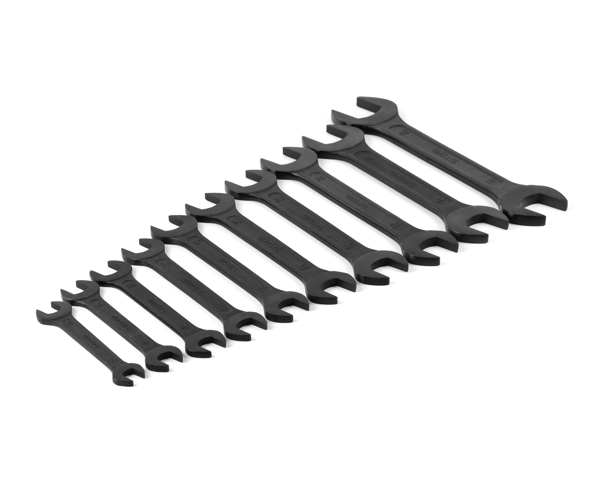 Набор ключей гаечных (рожковых) двусторонних 10 шт. (14-46) SITOMO