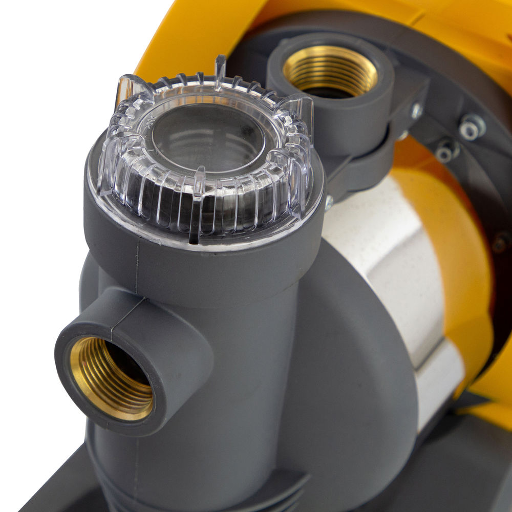 Насосная станция PSХ950X, Х-Pro, 950 Вт, 3300 л/ч, ресивер 24 л, подъем 38 м, нержавейка Denzel (97214)