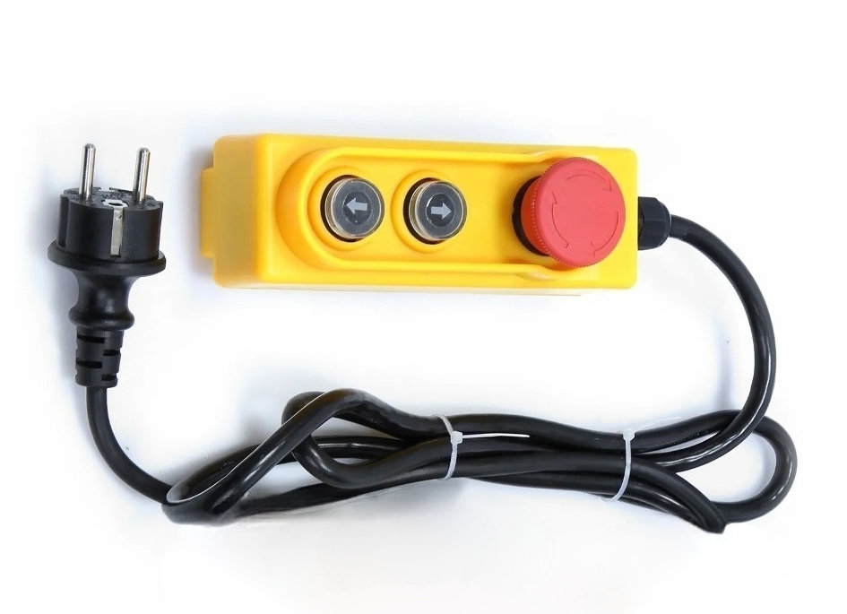 Пульт управления для талей электрических PA 600/1200 2 кнопки+стоп (С 80uF) (1003421)