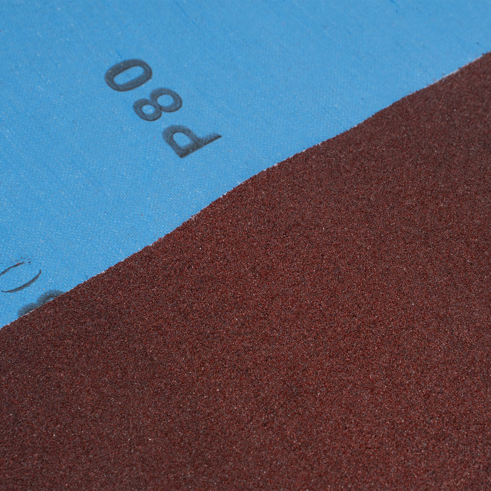 Шкурка на тканевой основе, P 80, 1000 мм х 20 м, водостойкая Matrix (75288)