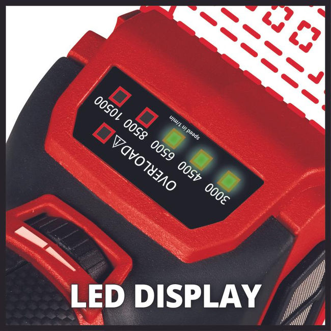 Шлифмашина угловая акк. Einhell PXC TP-AG 18/125 CE Q Li,18В,125мм,3-10,5т/мин,без АКК и ЗУ (4431155)