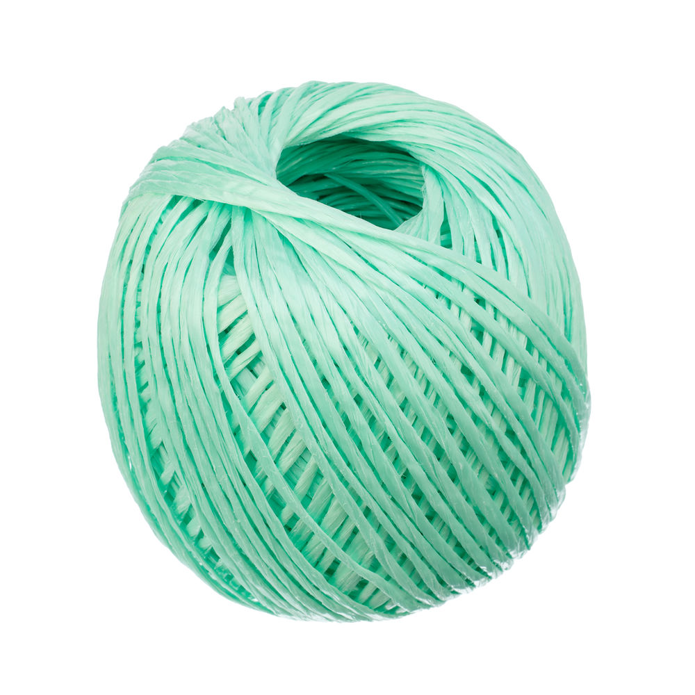 Шпагат полипропиленовый зеленый, 1.7 мм, L 110 м, Сибртех (93980)