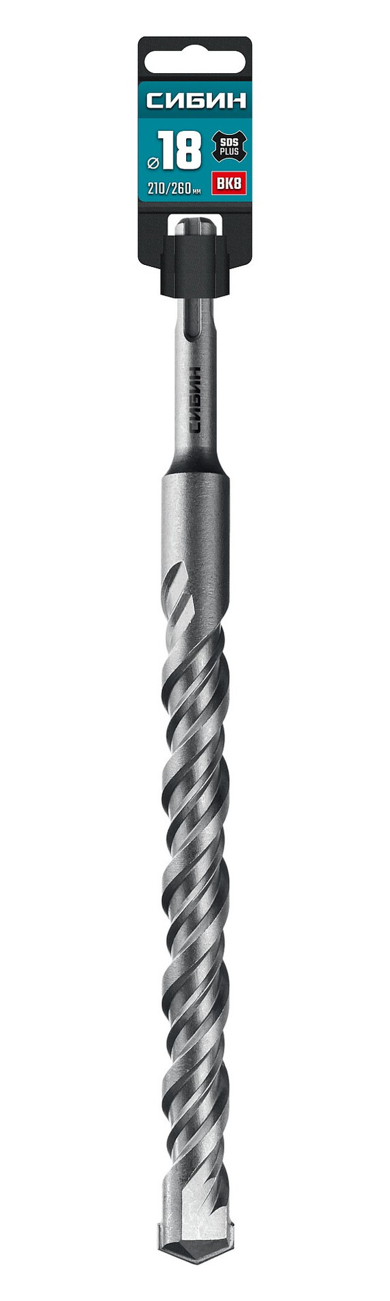 СИБИН 18х260 мм SDS-plus бур (29312-260-18_z01)