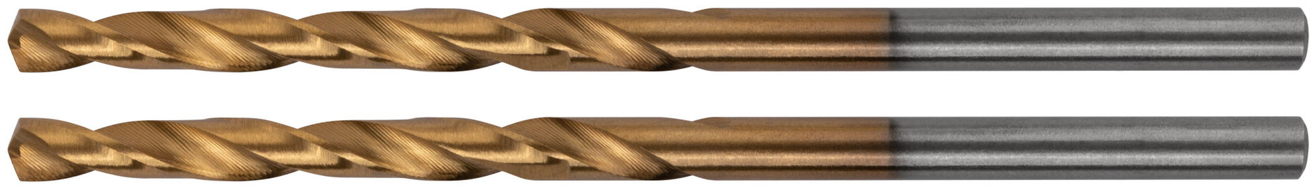 Сверла HSS по металлу, титановое покрытие, в блистере 3,3 мм (2 шт.) (34333)