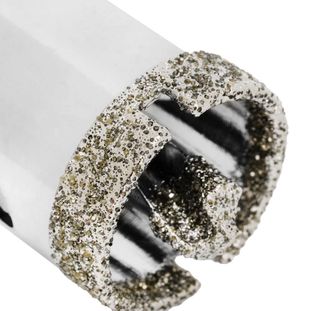 Сверло алмазное по керамограниту, 20 х 67 мм, трехгранный хвостовик Matrix (726203)