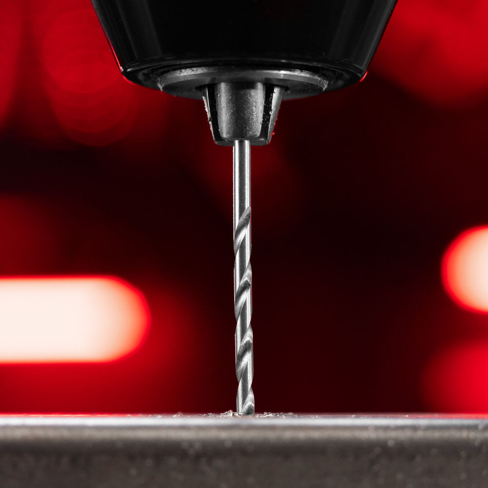 Сверло по металлу, 2 мм, полированное, HSS, 10 шт, цилиндрический хвостовик Matrix