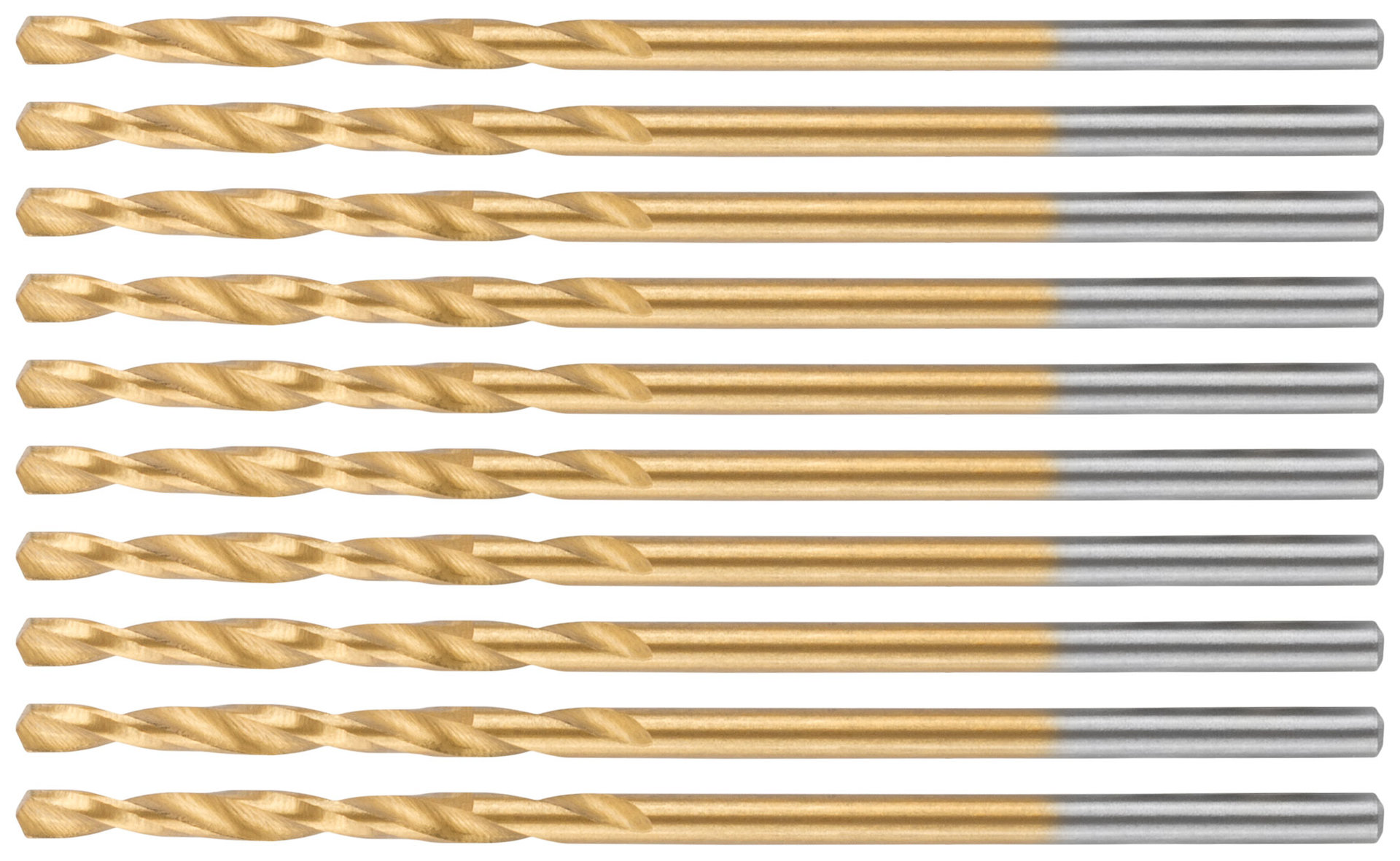 Сверло по металлу Cutop Profi с титановым покрытием, 1,5х40 мм (10 шт) (52-426)