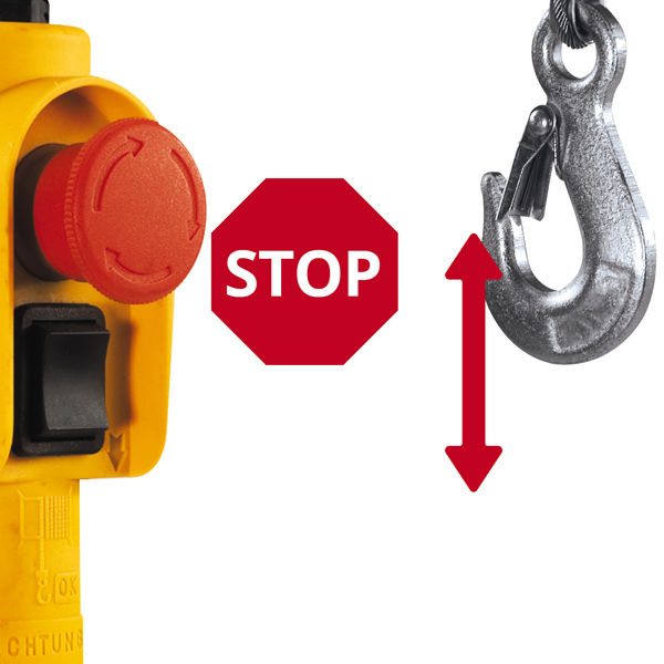 Таль канатная электрическая Einhell TC-EH 600, 1050Вт, 600/300кг (2255150)