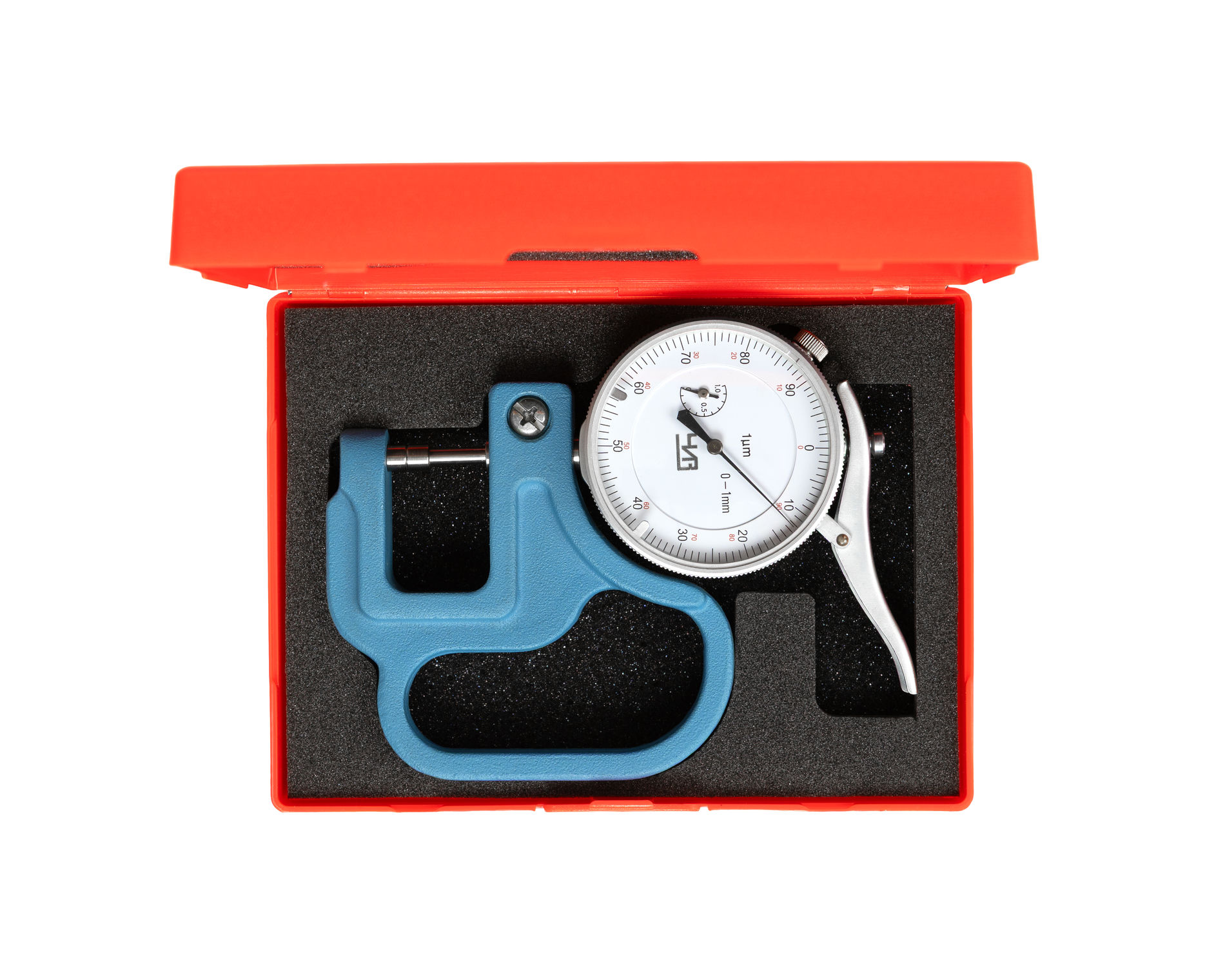 Толщиномер индикаторный ТР 0- 1 0,001 для мягких материалов ЧИЗ